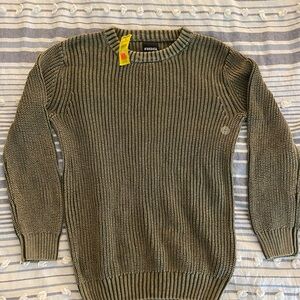 RSQ Boys Green Crewneck Sweater